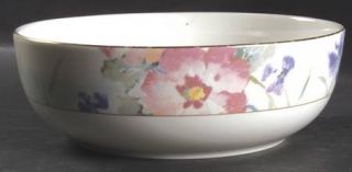 Mikasa Matisse 8 Round Vegetable Bowl, Fine China Dinnerware   Pastel Abstract