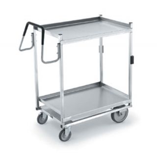 Vollrath 2 Shelf Utility Cart   650 lb Capacity, Stainless