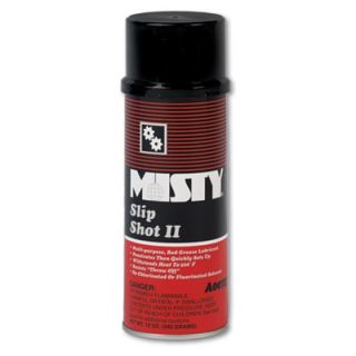 Misty Slip Shot Ii Multipurpose Spray Lubricant, Aerosol Can, 12oz (12 Pack)