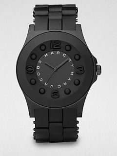 Marc by Marc Jacobs Solid Stainless Steel Watch   Black Stainless Steel