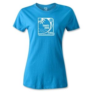 FIFA Beach World Cup 2013 Womens T Shirt (Turquoise)