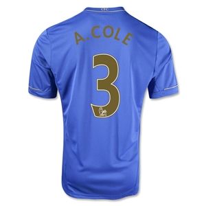 adidas Chelsea 12/13 Ashley Cole Home Soccer Jersey
