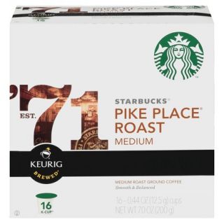 Starbucks Pike Place Roast K Cup 16 ct