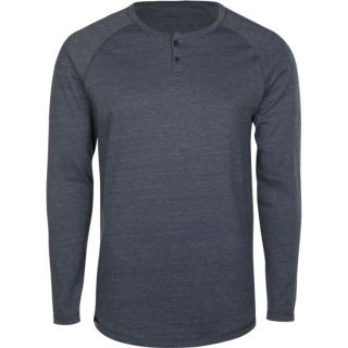 Martinez Mens Henley Blue In Sizes Medium, Small, X Large, Large For Men