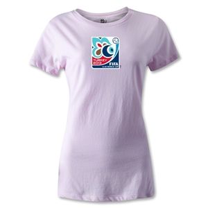 FIFA Mens U20 World Cup 2013 Womens Event Emblem T Shirt (Pink)