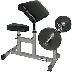 Valor Fitness Arm Curl Bench