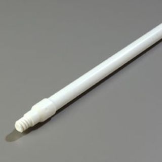 Carlisle 60 Handle   Threaded, Fiberglass, White