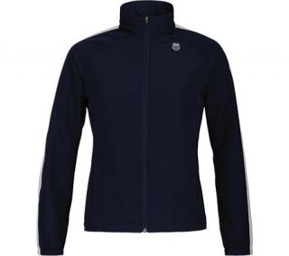 Womens K Swiss Accomplish Jacket v2   Peacoat/White Athletic Apparel