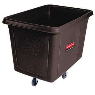 Rubbermaid Black Laundry & Waste Collection Cube Truck, 14