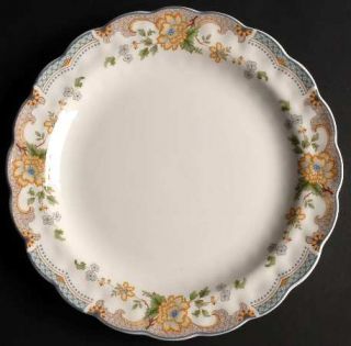 Royal Doulton Temple Garden 12 Chop Plate/Round Platter, Fine China Dinnerware