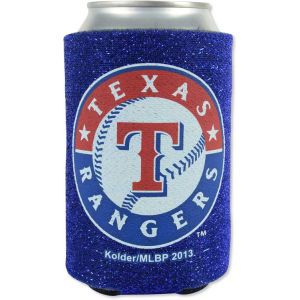 Texas Rangers Glitter Can Coozie
