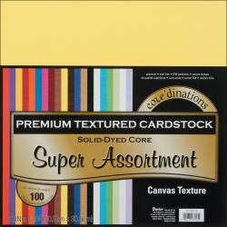 Coredinations Value Pack Cardstock 12x12 20/pkg super Assortment  Textured (Super Assortment. Acid free. Imported. )