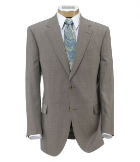 Signature Imperial Wool/Silk Suit with Pleat Front Trousers Extended Sizes JoS.