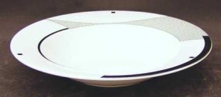 Christopher Stuart Angles  Large Rim Soup Bowl, Fine China Dinnerware   Optima,