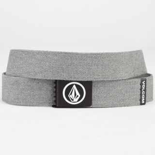 Circle Stone Belt Charcoal One Size For Men 116548110