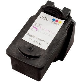 Sophia Global Remanufactured Color Ink Cartridge Replacement For Canon Cl 211xl