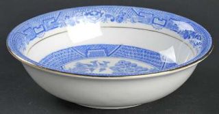 Royal Grafton Blue Willow Coupe Cereal Bowl, Fine China Dinnerware   Blue Willow