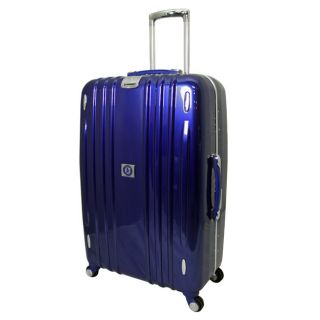 Heys Crown Edition M Elite 30 inch Large Hardside Spinner Upright Suitcase With Tsa Lock (100 percent polycarbonate Color options Silver, orange, red, blue, blackWeight 12 poundsPocket Two (2) zipper secured interior pocketsFully retractable pull handl