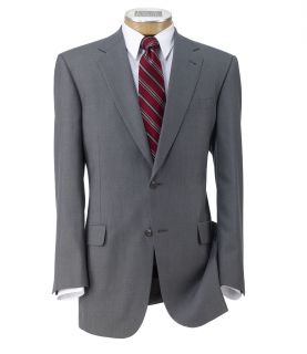Signature Imperial Wool/Silk Suit with Plain Front Trousers JoS. A. Bank