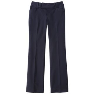 Merona Womens Doubleweave Flare Pant   (Curvy Fit)   Federal Blue   14 Short