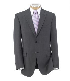 Traveler Tailored Fit 2 Button Suit with Plain Front Trousers Extended Sizes JoS