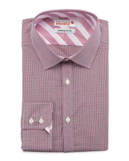 Havill Micro Check Dress Shirt, Pink