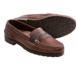 Buffalo Jackson Yosemite Penny Loafer Shoes   Bison Leather (For Men)   WALNUT (10.5 )