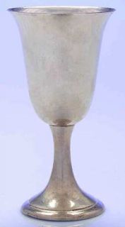 Alvin S249 (Sterling, Hollowware) Water Goblet   Sterling, Hollowware Only