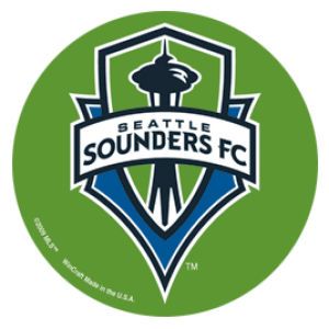 Seattle Sounders FC Wincraft Round Vinyl Decal