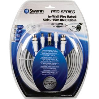 Swann Fire Rated Video and Power BNC Extension Cable   100 Ft./30.480M, Model#
