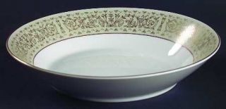 Wentworth Regency Green (Wentworth Mark) Coupe Soup Bowl, Fine China Dinnerware