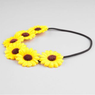 Daisy Flower Crown Yellow One Size For Women 240721600