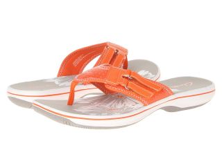 Clarks Breeze Lane Womens Shoes (Orange)