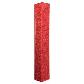 Red Shimmering Square Column Slip