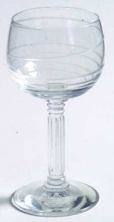 Fostoria Whirlpool Cordial Glass   Stem #6011, Cut #730