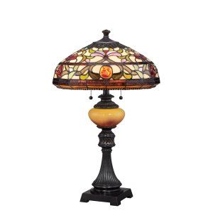 Quoizel TF1575TIB Tiffany Jewel Tiffany Table Lamp