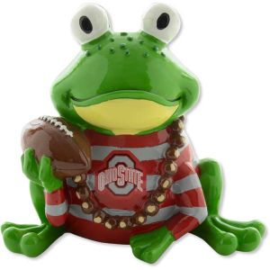 Ohio State Buckeyes Forever Collectibles Thematic Frog Figure
