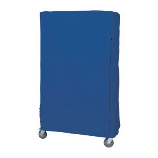 Quantum Wire Cart Cover   18in.W x 72in.L x 63in.H, Blue Nylon, Velcro Closure,