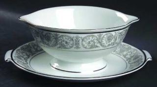 Rosenthal   Continental Leonardo Gravy Boat with Attached Underplate, Fine China