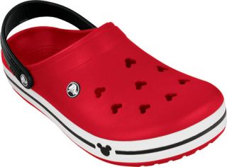 Crocs Crocband Mickey II   Red/Black Casual Shoes
