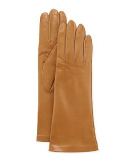 Four Button Silk Lined Classic Gloves, Dune
