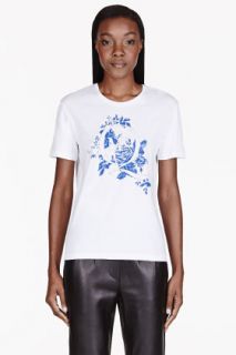 Mcq Alexander Mcqueen White Monogram T_shirt