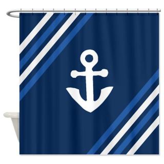  Nautical Anchor Shower Curtain  Use code FREECART at Checkout