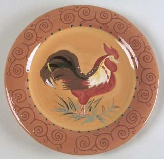 Kennex Group (China) Rooster Dinner Plate, Fine China Dinnerware   Rooster On Ta