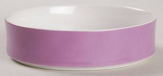 Block China Chromatics Red/Lavender Coupe Cereal Bowl, Fine China Dinnerware   R