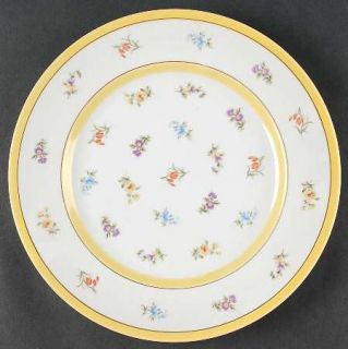 Sigma Grand Duchess 12 Chop Plate/Round Platter, Fine China Dinnerware   Yellow