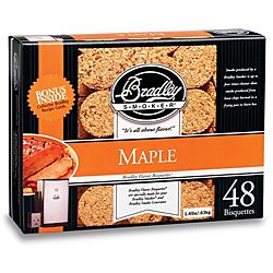 Bradley Smoker Maple Bisquettes (case Of 48)