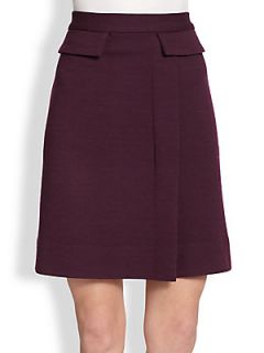 Marc by Marc Jacobs Milly Milano Peplum Skirt   Midnight Cranberry