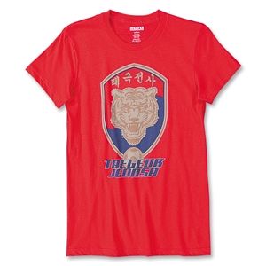 Objectivo Ultras Korea Tiger Womens T Shirt (Red)