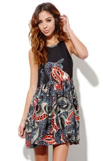 Womens Evil Twin Dresses & Rompers   Evil Twin Snakes Alive Dress